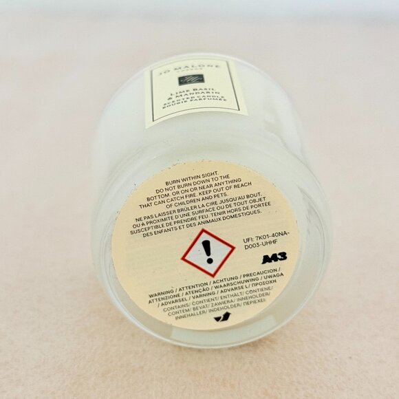 🍊 NEW 🍊 Jo Malone Lime Basil & Mandarin Scented Miniature Candle, 35 g - Picture 4 of 5